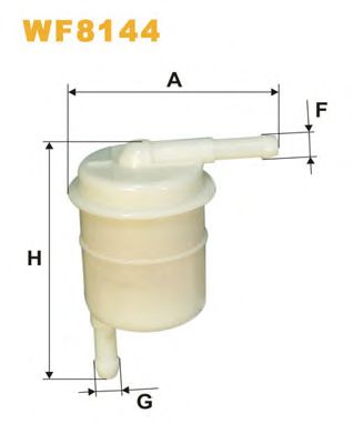 WIX FILTERS wf8144 -  Топливный фильтр